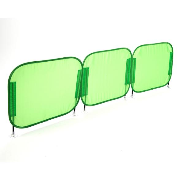 Concentration Desk Barrier - green