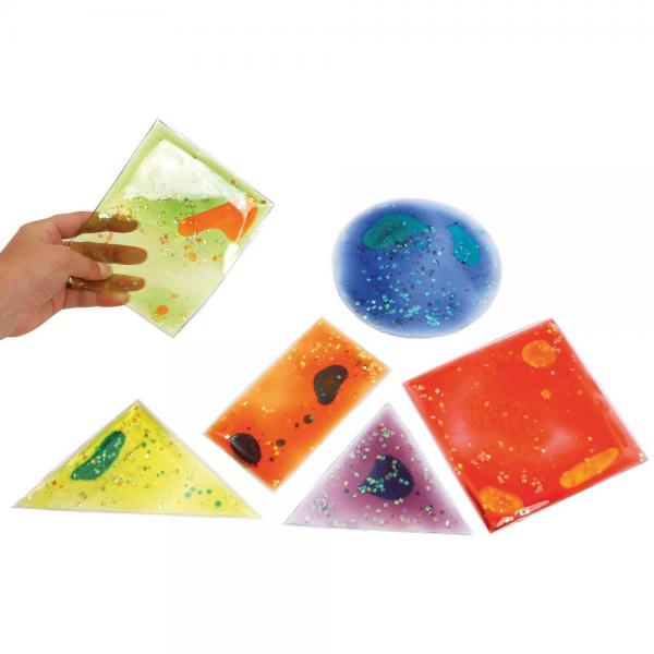 Squidgy Sparkle Shapes - set of 12