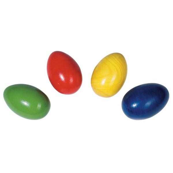 GOKI - Wooden Egg shakers - set of 3