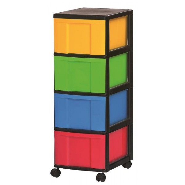 Storage Sets Tower with 4 drawers