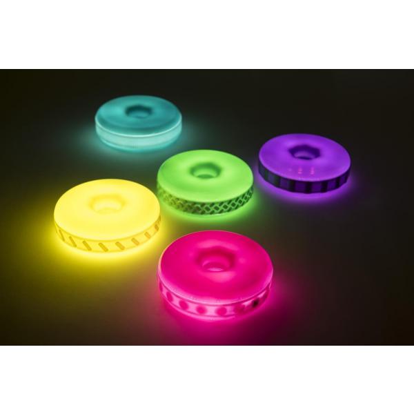 Glowing discs