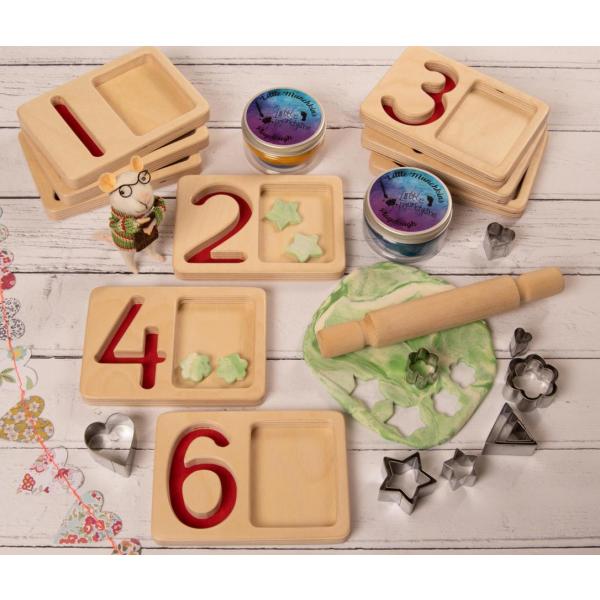 Number Trays 1 - 9