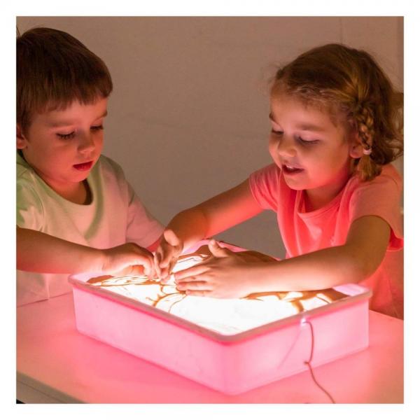 Sensory LED sand and play tray