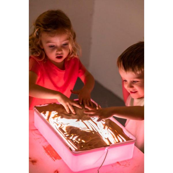 Sensory LED sand and play tray