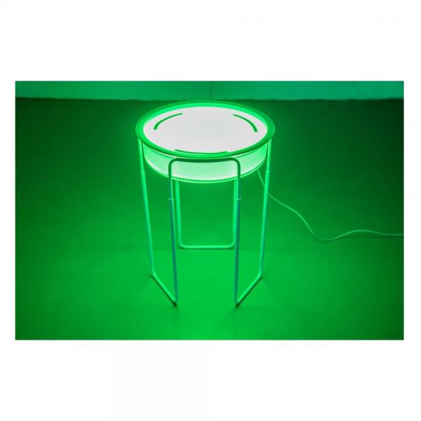 Sensory play tray with LED lighting and adjustable stand