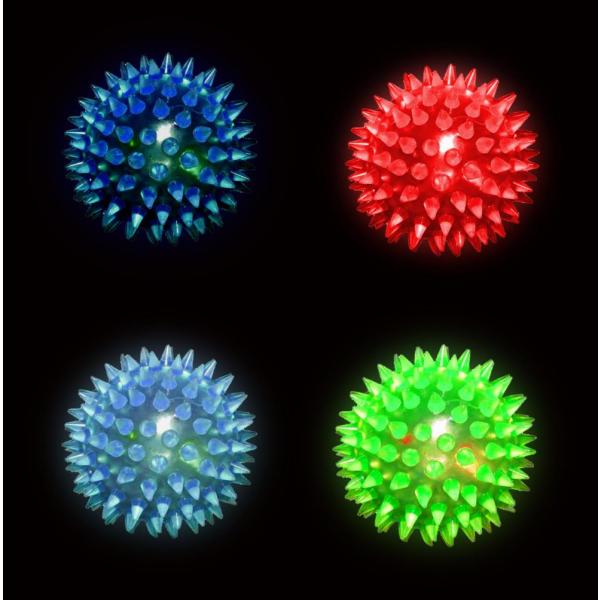 Flashing Spikey Light Up Ball