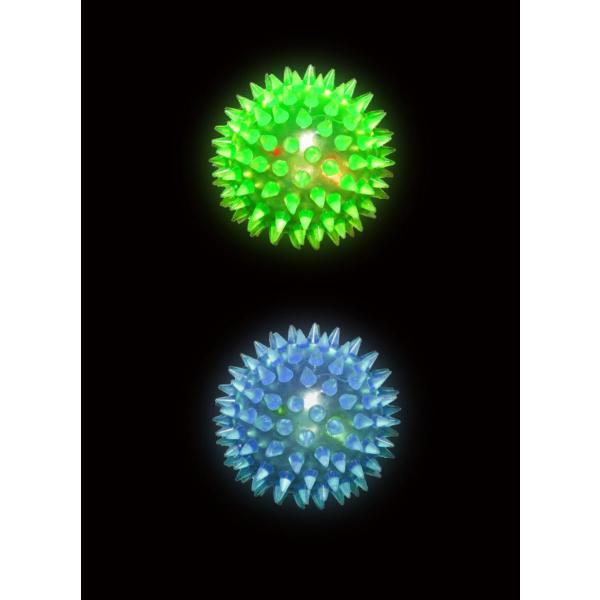 Flashing Spikey Light Up Ball