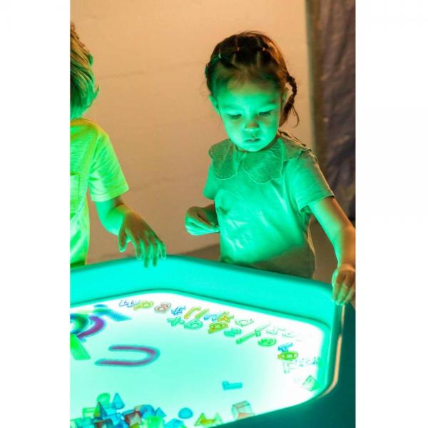 Tuff Tray – Activity Table with Lighting and Adjustable Stand