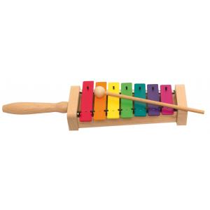 Coloured xylophone