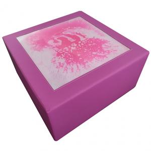 Gel tile in sensory block - Pink