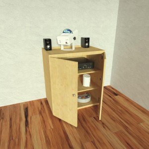 Nenko modular Cabinet with doors