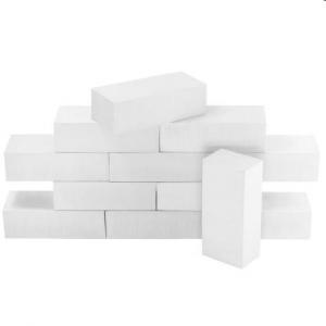White foam bricks